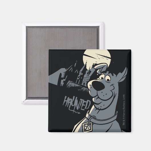 Scooby-Doo Noir Spuk Mansion Graphic Magnet (Vorderseite/Rückseite)