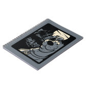 Scooby-Doo Noir Spuk Mansion Graphic Notizblock (Linke Seite)