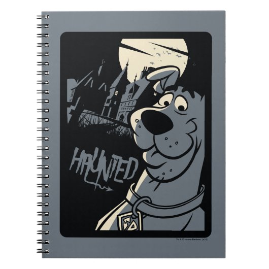 Scooby-Doo Noir Spuk Mansion Graphic Notizblock (Vorderseite)