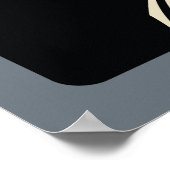 Scooby-Doo Noir Spuk Mansion Graphic Poster (Ecke)