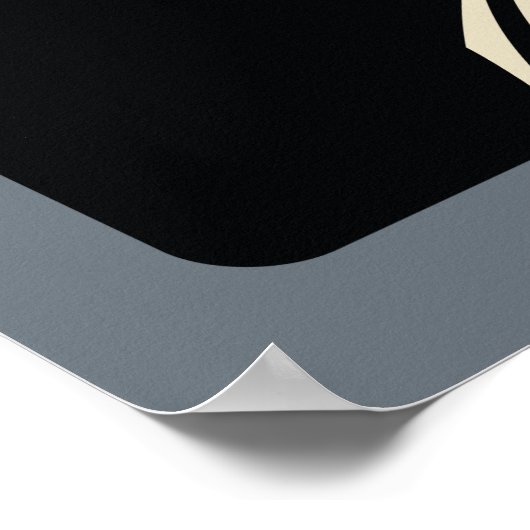 Scooby-Doo Noir Spuk Mansion Graphic Poster (Ecke)