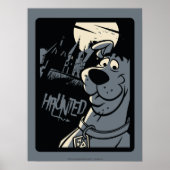 Scooby-Doo Noir Spuk Mansion Graphic Poster (Vorne)