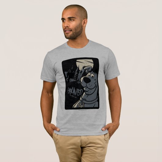 Scooby-Doo Noir Spuk Mansion Graphic T-Shirt (Vorne ganz)