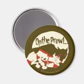 Scooby-Doo "On the Prowl" Magnet (Vorderseite/Rückseite)