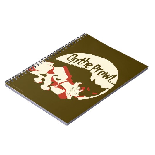 Scooby-Doo "On the Prowl" Notizblock (Linke Seite)