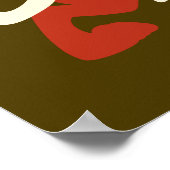 Scooby-Doo "On the Prowl" Poster (Ecke)