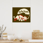 Scooby-Doo "On the Prowl" Poster (Küche)