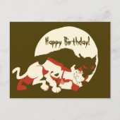 Scooby-Doo "On the Prowl" Postkarte (Vorderseite)