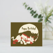 Scooby-Doo "On the Prowl" Postkarte (Stehend Vorderseite)