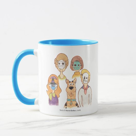 Scooby-Doo | Our Halloween Masks Tasse (Links)