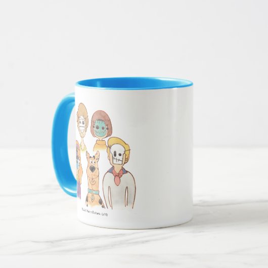 Scooby-Doo | Our Halloween Masks Tasse (Vorderseite Links)