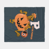Scooby-Doo | P ist für Pumpkin Fleecedecke (Vorderseite (Horizontal))