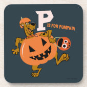 Scooby-Doo | P ist für Pumpkin Getränkeuntersetzer (Vorderseite)