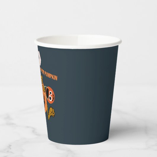 Scooby-Doo | P ist für Pumpkin Pappbecher (Links)