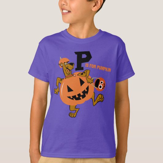 Scooby-Doo | P ist für Pumpkin T-Shirt (Vorderseite)
