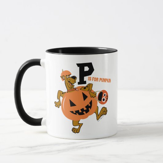 Scooby-Doo | P ist für Pumpkin Tasse (Links)