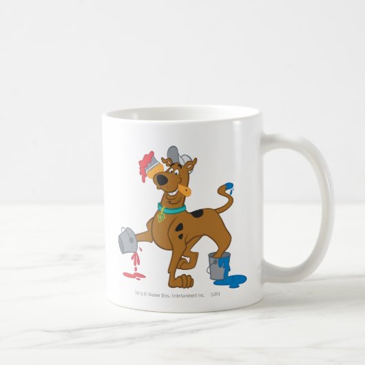 Scooby-Doo Paints Kaffeetasse (Rechts)