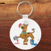Scooby-Doo Paints Schlüsselanhänger (Vorderseite)