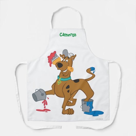 Scooby-Doo Paints Schürze (Vorderseite)
