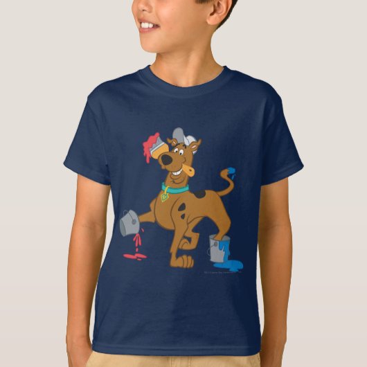 Scooby-Doo Paints T-Shirt (Vorderseite)
