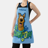 Scooby-Doo Paw Print Character Abzeichen Schürze (InSitu)