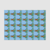 Scooby-Doo Paw Print Character Abzeichen Seidenpapier (Vorderseite)