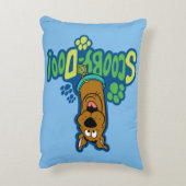 Scooby-Doo Paw Print Character Abzeichen Zierkissen (Rückseite(Vertikal))