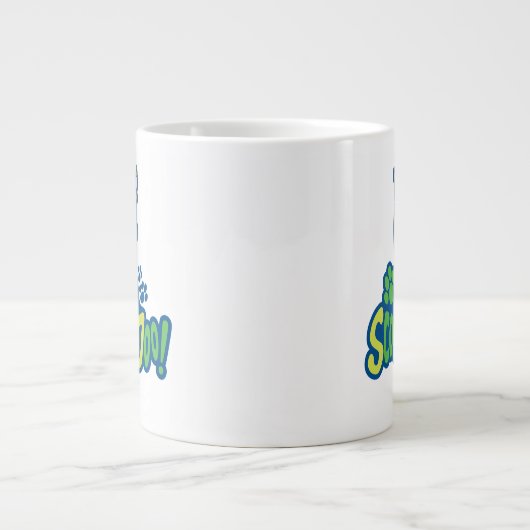 Scooby-Doo Paw Print Character Badge Jumbo-Tasse (Vorderseite)