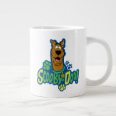 Scooby-Doo Paw Print Character Badge Jumbo-Tasse (Rechts)