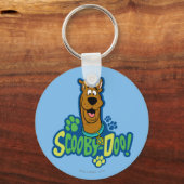 Scooby-Doo Paw Print Character Badge Schlüsselanhänger (Vorderseite)