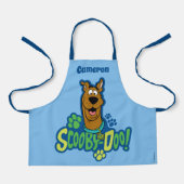 Scooby-Doo Paw Print Character Badge Schürze (Vorderseite)