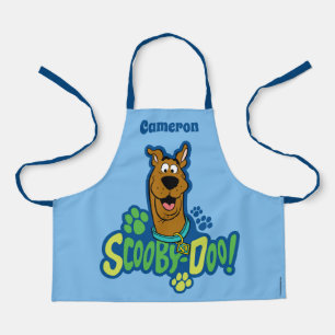 Scooby-Doo Paw Print Character Badge Schürze