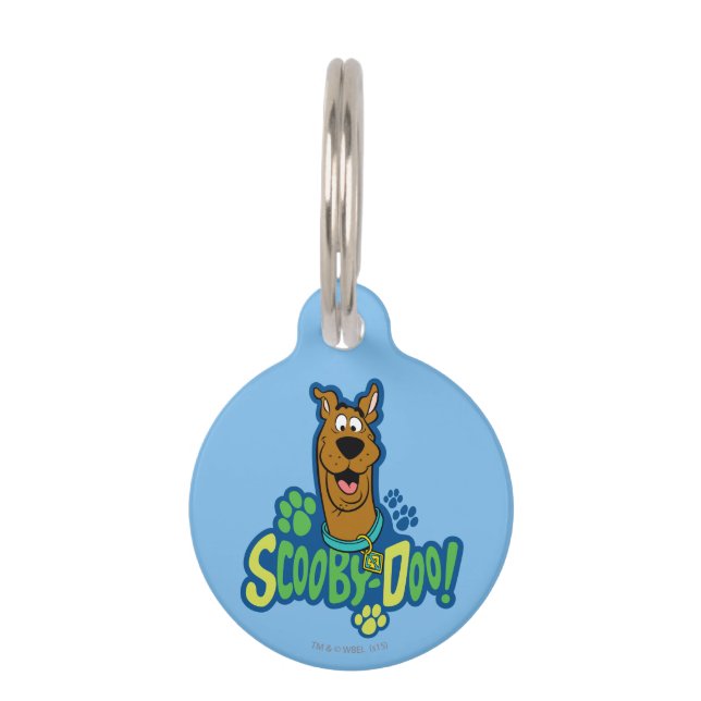Scooby-Doo Paw Print Character Badge Tiermarke (Vorderseite)