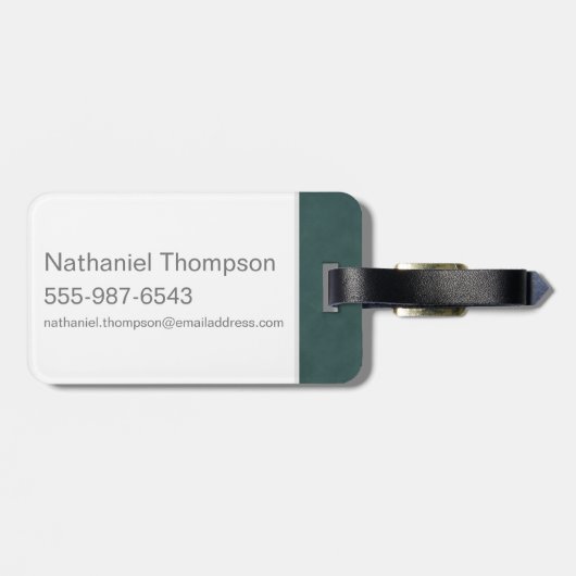 Scooby-Doo | Pile of Pizza "Munchies" Graphic Gepäckanhänger (Rückseite horizontal)