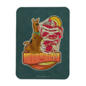 Scooby-Doo | Pile of Pizza "Munchies" Graphic Magnet (Vertikal)