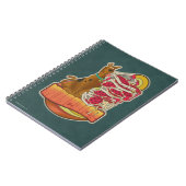 Scooby-Doo | Pile of Pizza "Munchies" Graphic Notizblock (Linke Seite)