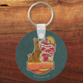 Scooby-Doo | Pile of Pizza "Munchies" Graphic Schlüsselanhänger (Vorderseite)