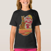 Scooby-Doo | Pile of Pizza "Munchies" Graphic T-Shirt (Vorderseite)