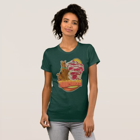 Scooby-Doo | Pile of Pizza "Munchies" Graphic T-Shirt (Vorne ganz)