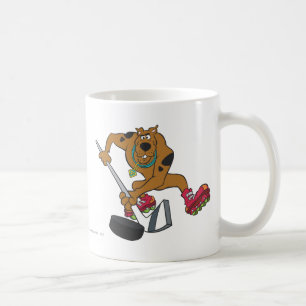 Scooby-Doo Playing Hockey Kaffeetasse