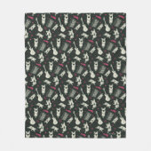 Scooby-Doo Punk Gitarre und Amp Muster Fleecedecke (Vorderseite)