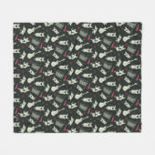 Scooby-Doo Punk Gitarre und Amp Muster Fleecedecke (Vorderseite (Horizontal))