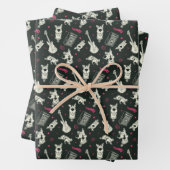 Scooby-Doo Punk Gitarre und Amp Muster Geschenkpapier Set (Beispiel)