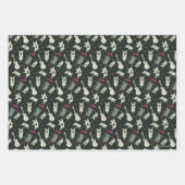 Scooby-Doo Punk Gitarre und Amp Muster Geschenkpapier Set (Vorderseite)