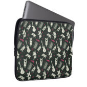 Scooby-Doo Punk Gitarre und Amp Muster Laptopschutzhülle (Vorne Rechts)