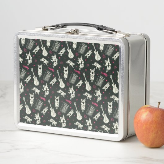 Scooby-Doo Punk Gitarre und Amp Muster Metall Brotdose (Beispiel)