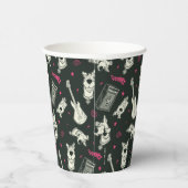 Scooby-Doo Punk Gitarre und Amp Muster Pappbecher (Rechts)