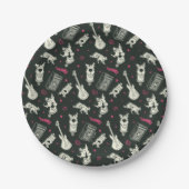 Scooby-Doo Punk Gitarre und Amp Muster Pappteller (Vorderseite)