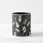 Scooby-Doo Punk Gitarre und Amp Muster Tasse (Zentrum)