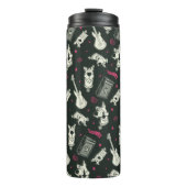 Scooby-Doo Punk Gitarre und Amp Muster Thermosbecher (Vorderseite)